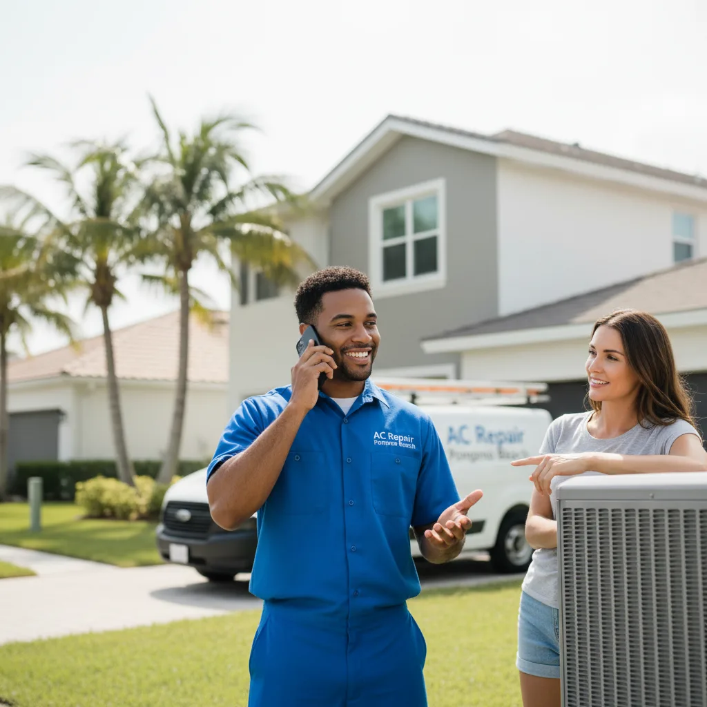 AC Repair Pompano Beach customer support in Huntingburg
